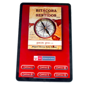 Bitácora de los Sentidos EPUB 3 libro interactivo digital narrativa transmedia viaje Sudamérica Heron Rozas arte tecnología accesibilidad