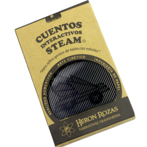 Libro Carrito de Papel arte cinético scanimation interactivo Heron Rozas narrativa transmedia Perú STEAM educación